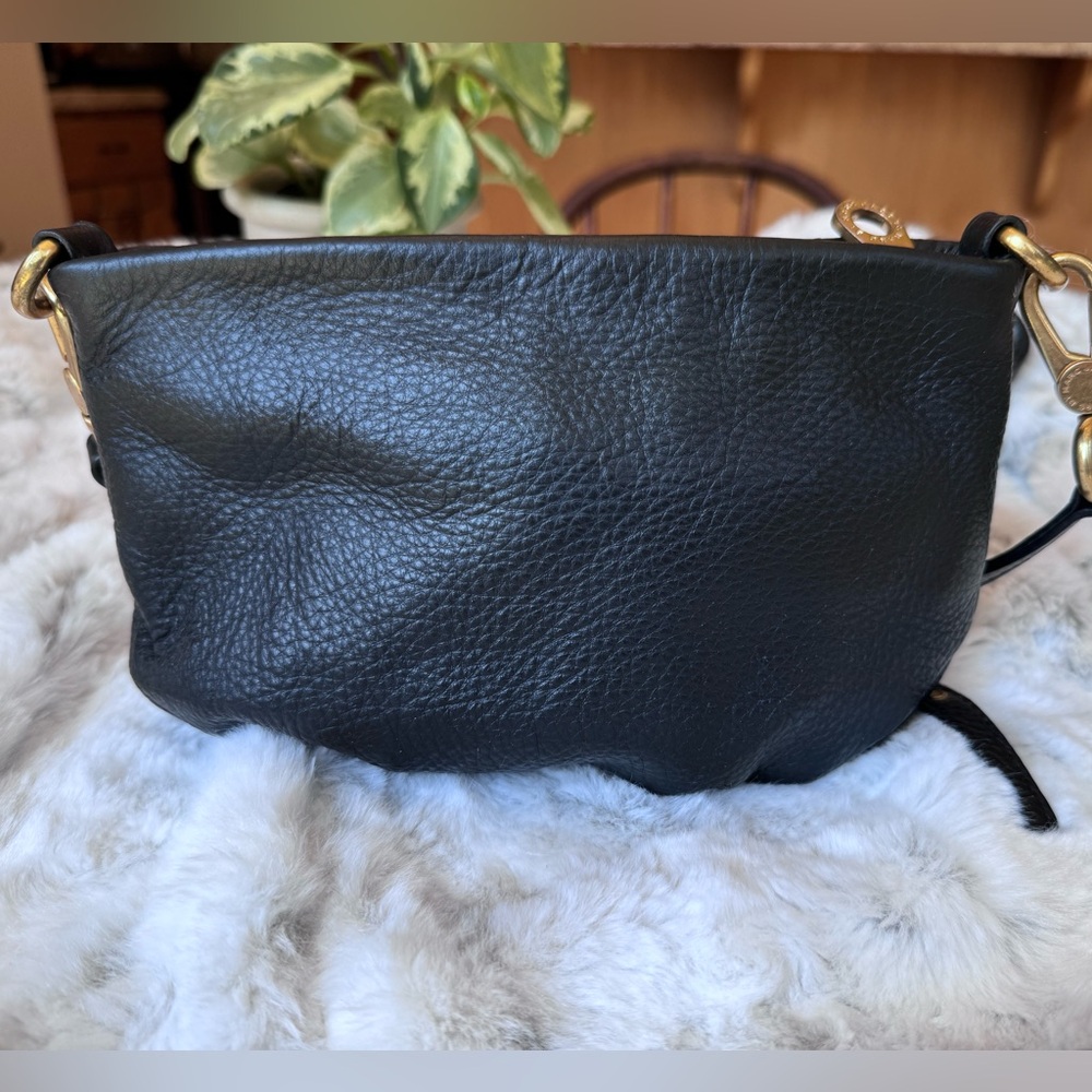 Marc by Marc Jacobs Classic Q Percy Small Black Leather Crossbody bag purse - Picture 9 of 13